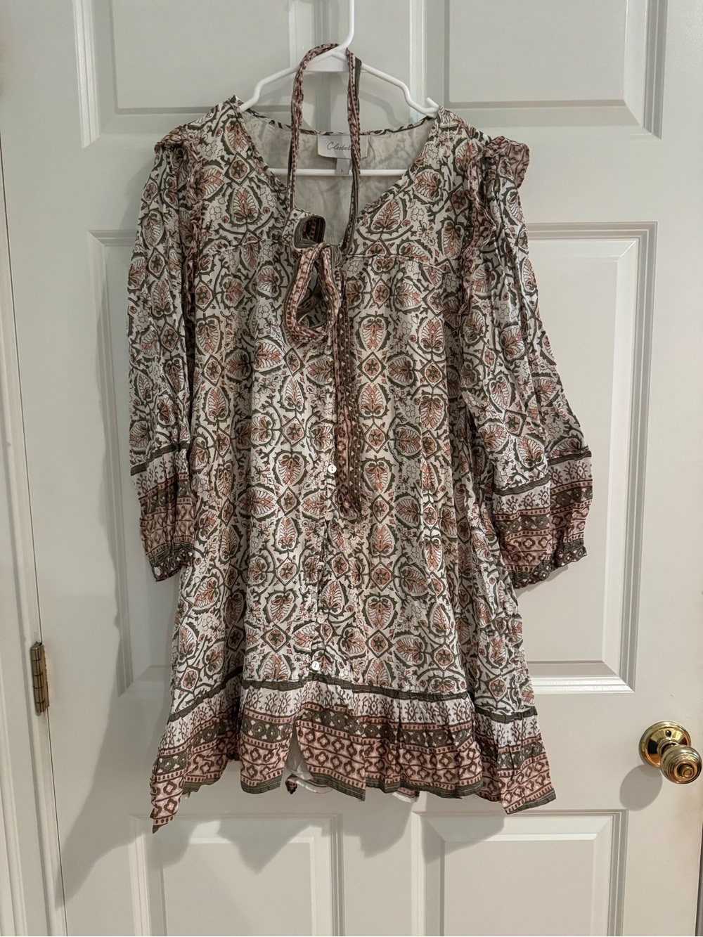 Cream & Brown cleobella